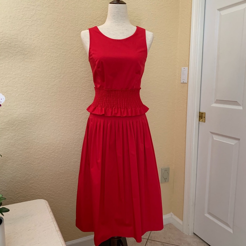 NWOT Antonio Melani red cocktail dress size 2